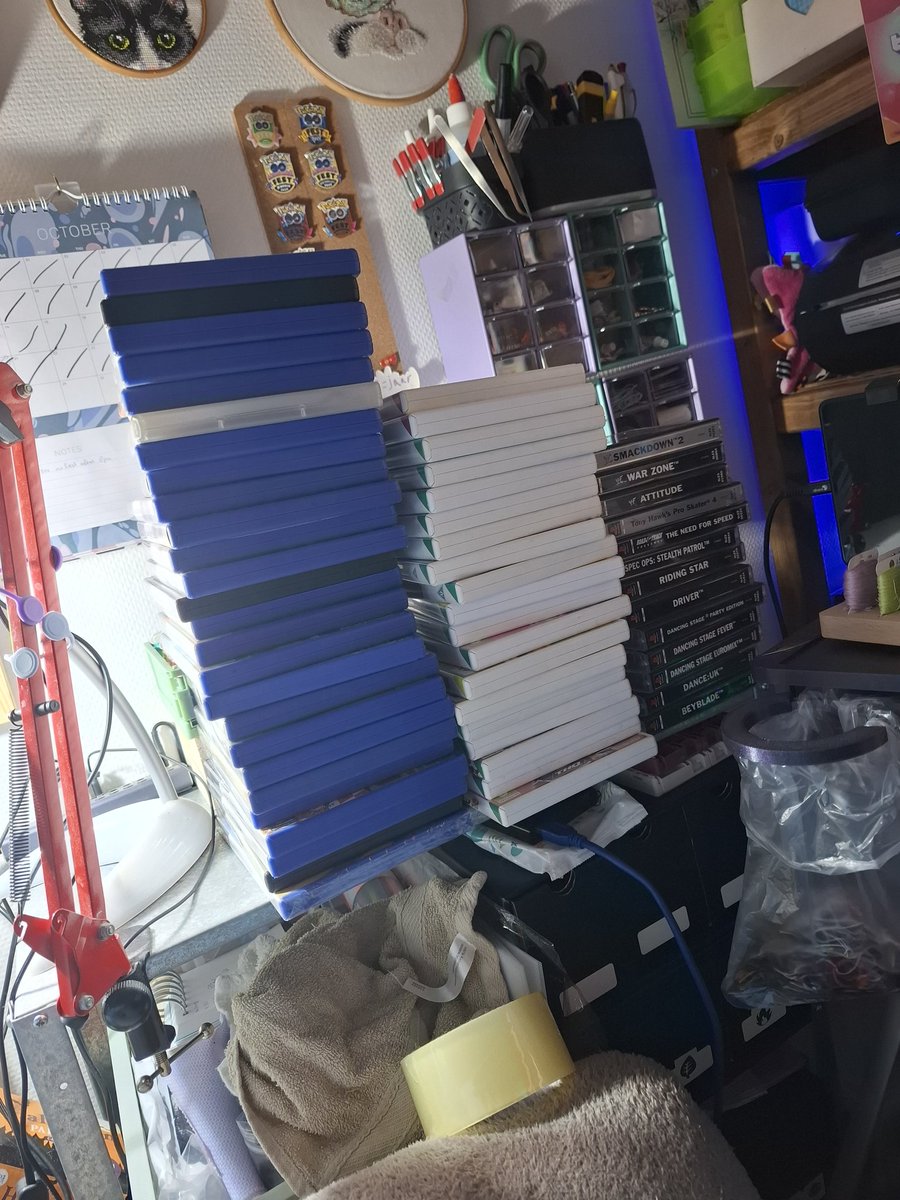 MrsKilted's tweet image. After being busy for nearly a week.. we finally spring cleaned our game collection.. a total of 171 games are going out spread over 9 consoles and about 5 or so games were not working #springcleaning #gamecollection