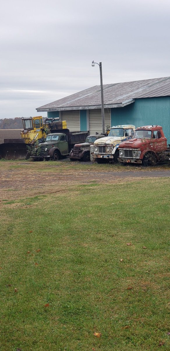 Good afternoon everyone. Another year older this past Thursday. Today found these trucks in Wisconsin on a rainy day.