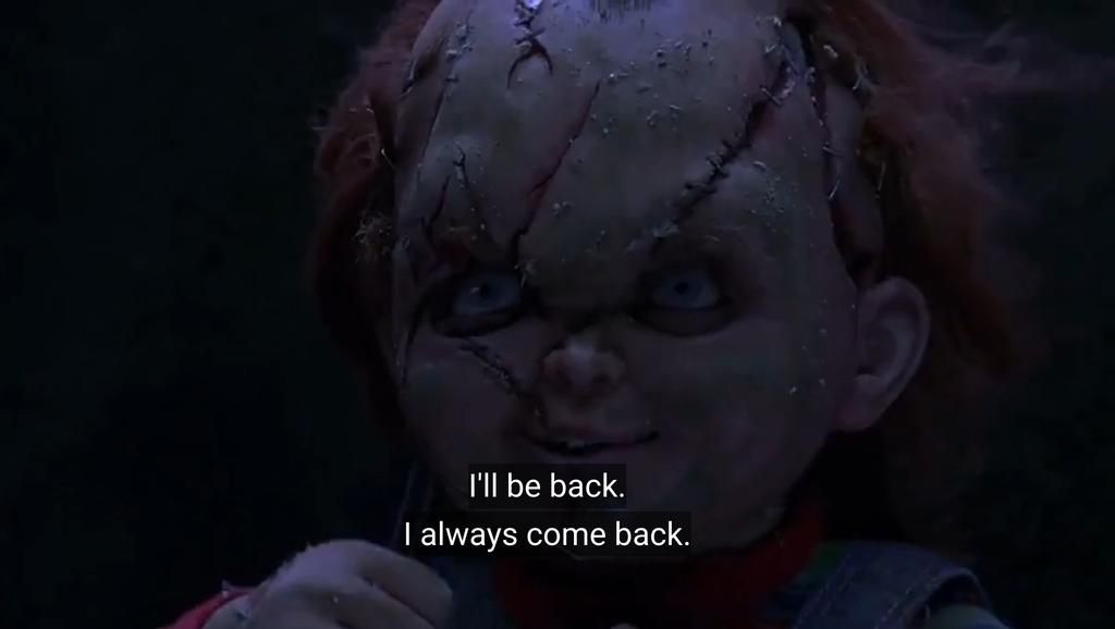 EVILSCRE4M's tweet image. Bride of Chucky (1998)