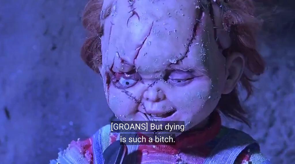 EVILSCRE4M's tweet image. Bride of Chucky (1998)