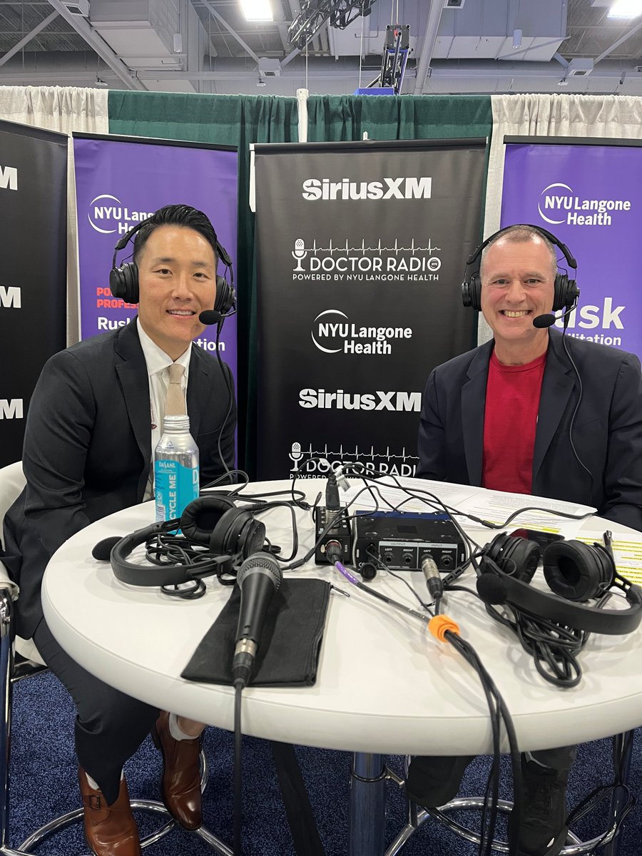 NYUDocs's tweet image. What is the latest in interventional pain medicine? Rehabilitative Medicine is coming from the AAPMR #SaltLakeCity. @drwhiteson is talking with Dr. David Lee @ucihealth right now. sxm.app.link/DoctorRadio
