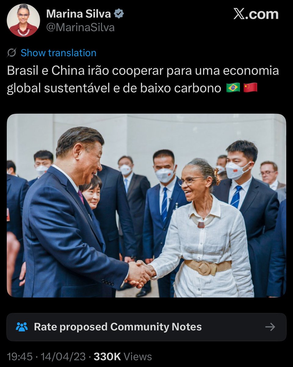 bia_dacaserna's tweet image. “A China agora emite mais CO2 do que os EUA, Europa, Canadá, Japão e Coreia do Sul combinados.”

Marina Silva: