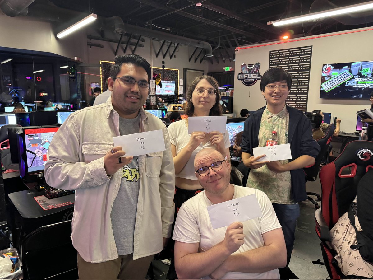 Congrats to Aloa for taking this week's #SoCalColosseum #GGST tournament!

🥇 <a href="/AloaVera22/">Aloa</a>
🥈 <a href="/EnickmaFGC/">Enickma</a>
🥉 <a href="/BotanLilith/">Emma</a> 
4️⃣ <a href="/LzzDoThis/">Lzz_Do_This</a>