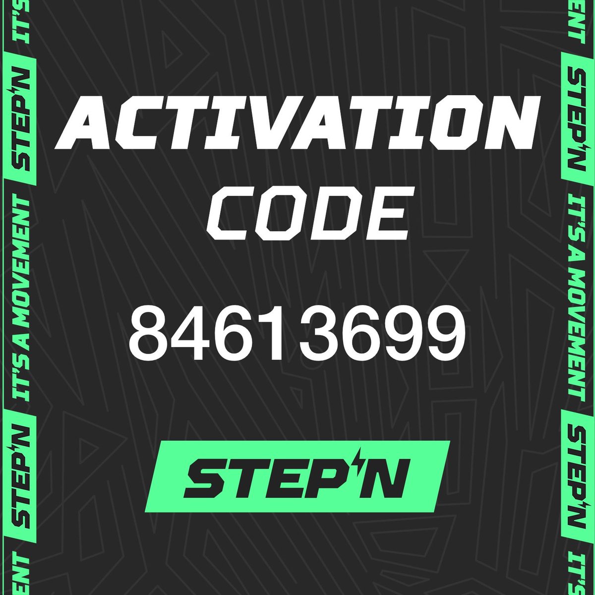 cheeren42's tweet image. STEPN Activation Code:
84613699
👟 Get the App – stepn.com 👟
😸 Join Mooar for Raffles and more – mooar.com/r/IW3Q8MY4 😸
#STEPN #StepnActivationCode #StepnActivation #Mooar