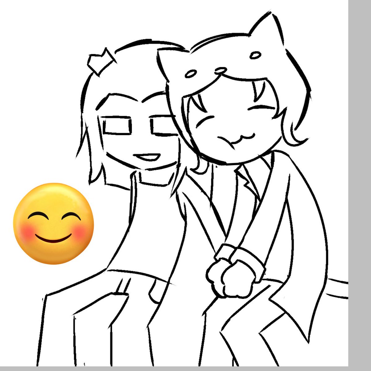 HAUNTEDYAOl's tweet image. #meowrails #homestuck #nepetaleijon #equiuszahhak