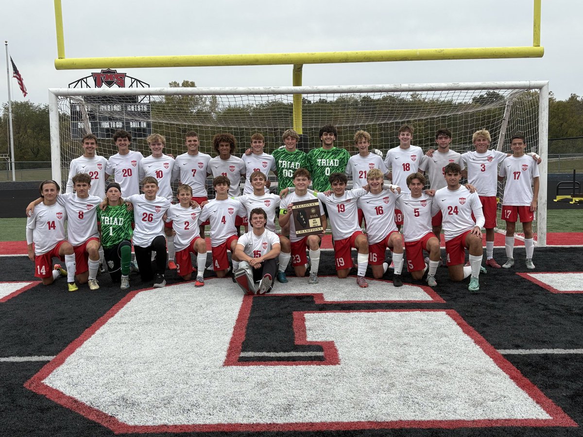 TriadKnights's tweet image. Your Knights are Regional Champions!! @TriadHighSchool @soccer_triad
