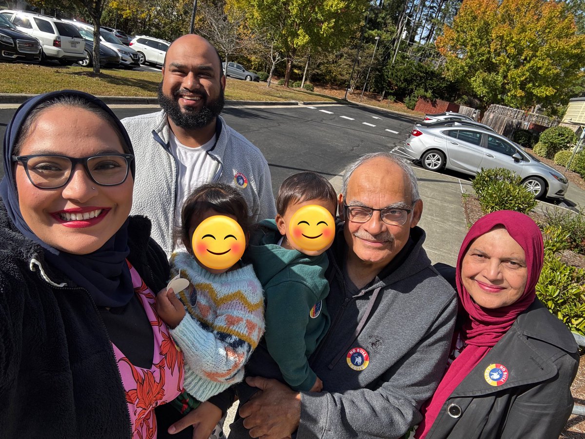 Voting is a family affair 🧡🗳️

Have you voted early in the Durham municipal general election?