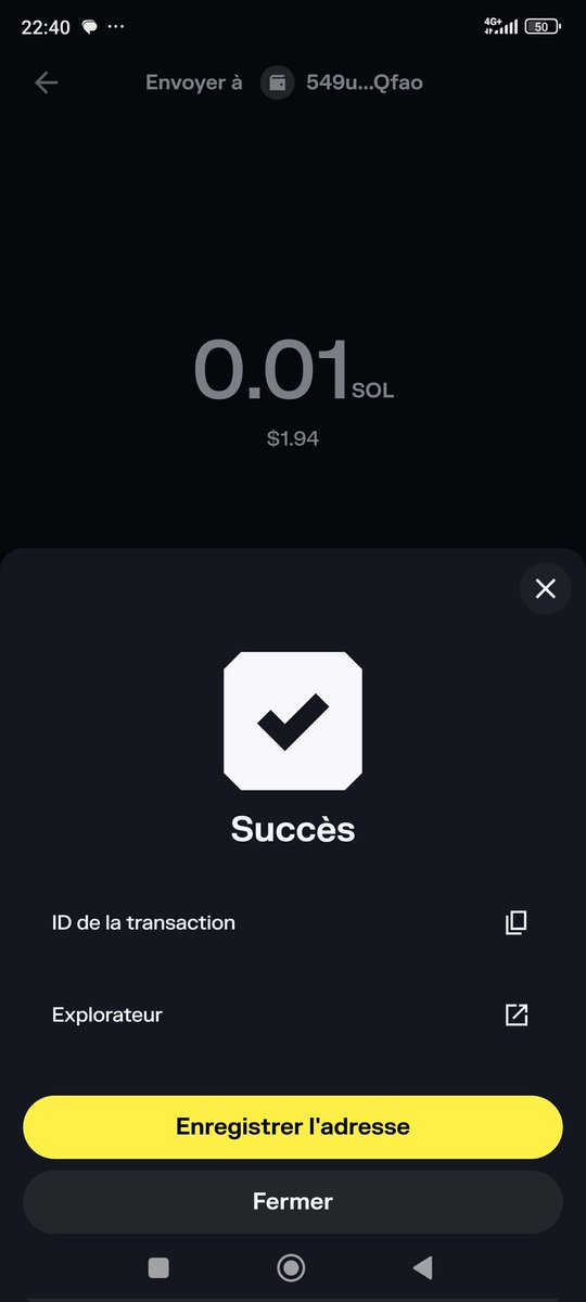 Stay blessed too 🙏 

Congratulations 🎉🎉🎉 

0.01 SOL sent

Have a good day