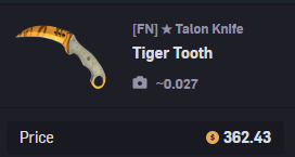 Cryptonite94's tweet image. Buy the @CounterStrike DIP