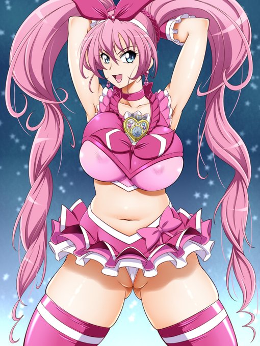 #見た人も無言でピンク髪をあげる 