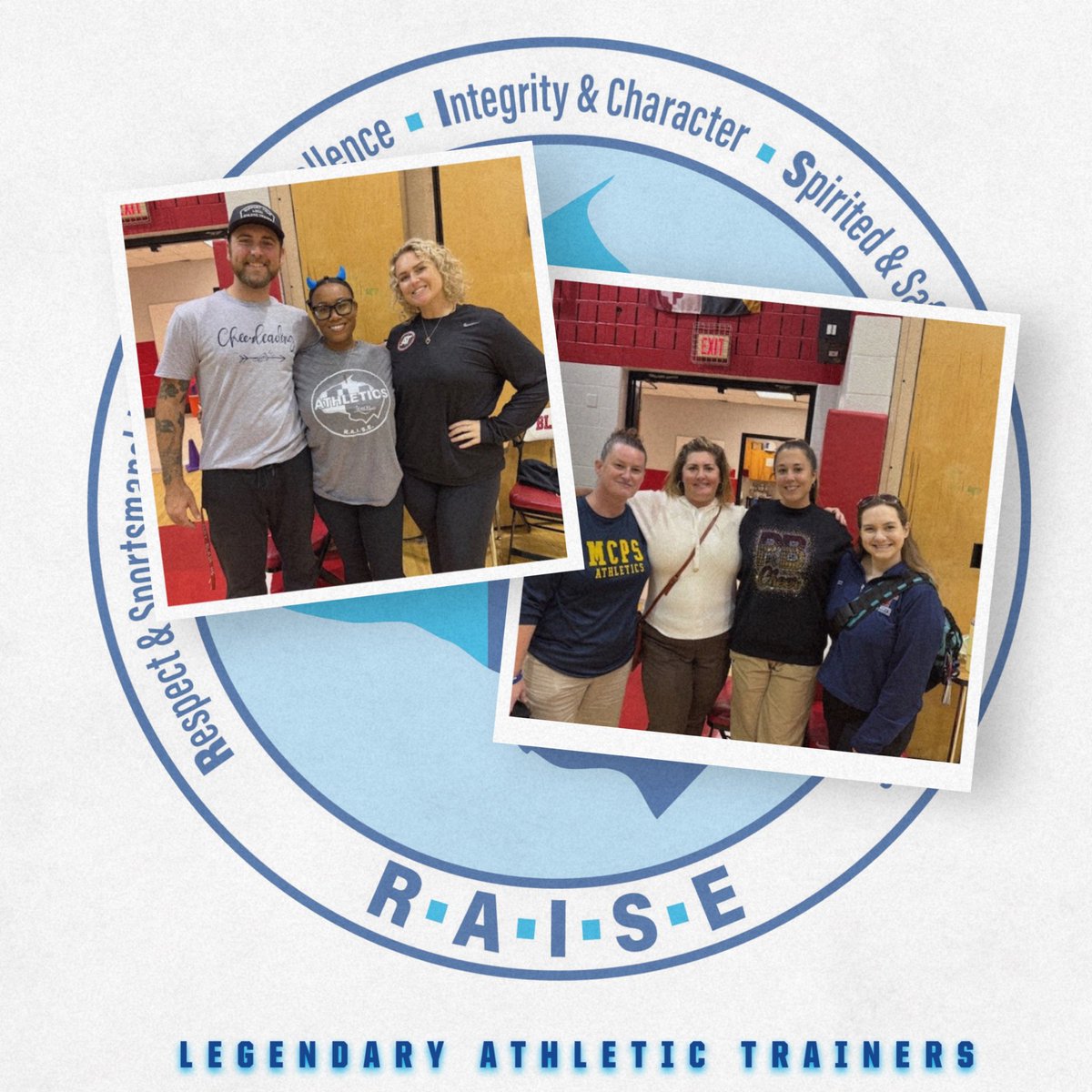 MCPSAthletics's tweet image. We love our Athletic Trainers! Thank you for all your support through all our @MCPS events & beyond! Our student-athletes have legendary experiences because of your expertise & care! #WeRAISE @mcpsAD