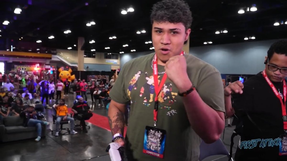 🚨 BREAKING NEWS: PENNSYLVANIA HAS INFILTRATED TOP 16 @ FIRST ATTACK 🚨 

IN A STUNNING DISPLAY OF TEKKEN SKILL, LOCAL PENNSYLVANIA LEGEND AXEL MAKES IT TO DAY TWO. DESPITE IT BEING HIS FIRST TIME FIGHTING INTERNATIONALS, HE WENT BEAST MODE AND IS READY TO WIN IT ALL TMRW @ 10 AM