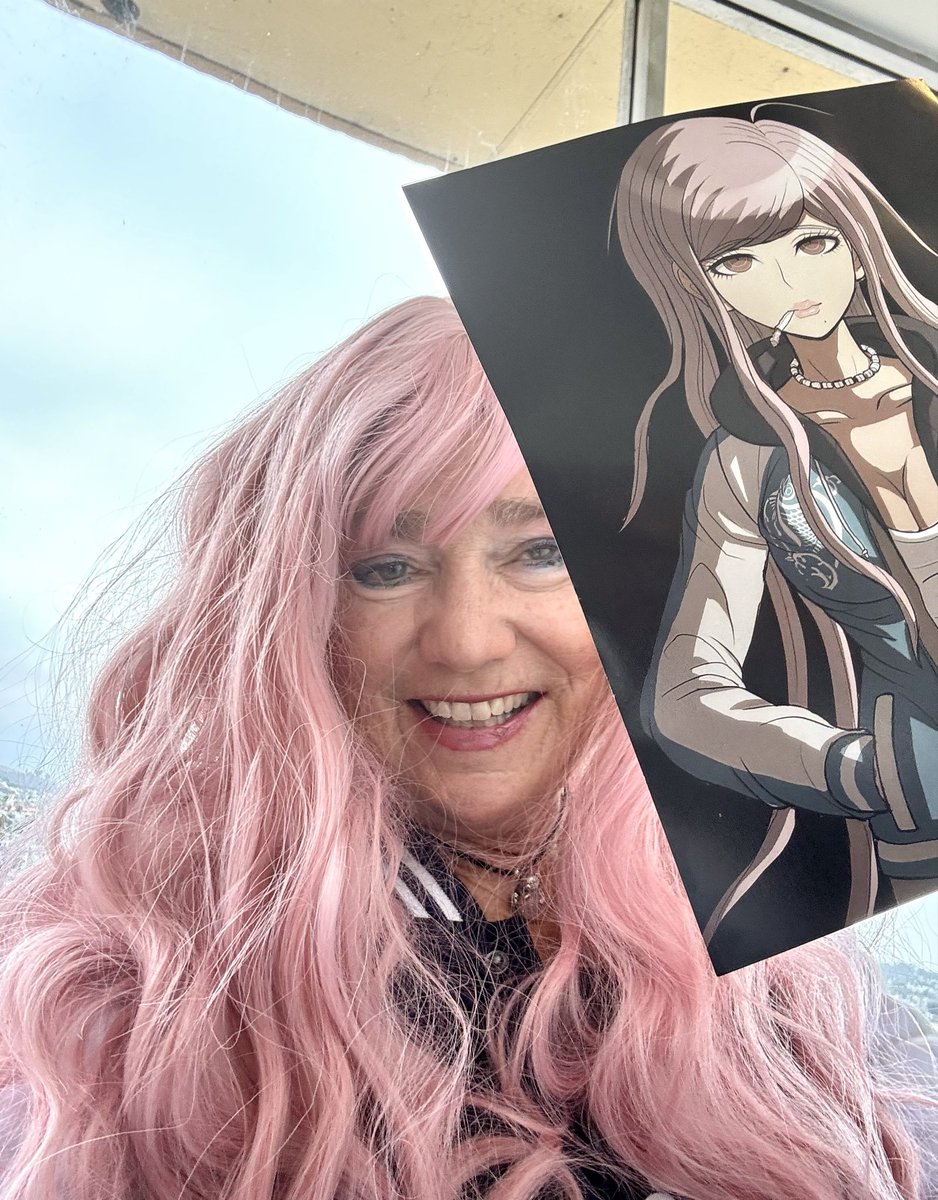 I’m at @fusiontradeshow #cosplaying Hiroko from #danganronpa ultra despair girls. 😎😁💕

A Spectacular ocean view trade show experience! 

FREE to get in! 

Oct. 25th
10am- 5pm 
*I’ll be there at 11-4pm +
Ventura Crown Plaza Hotel
12th floor (views!)

#Halloween #voiceover