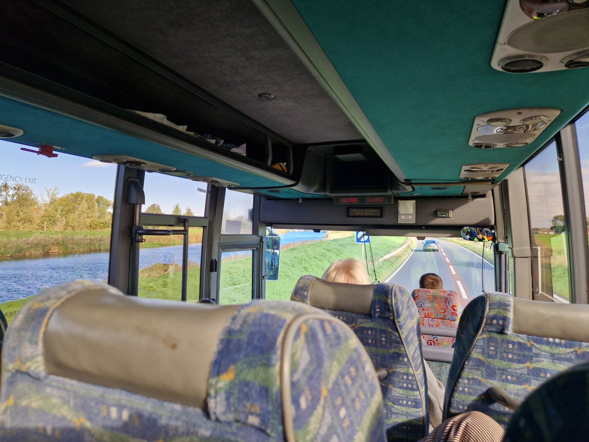 Today's little adventure. A choice of rail replacements radiating all directions from Cambridge today, so chose Greenline 797 comfort for a long trip to Kings Lynn! The vehicle is now with a local operator it seems.