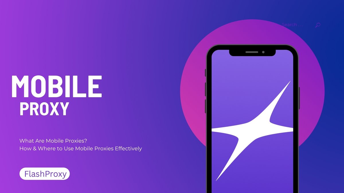 flashproxy_'s tweet image. 📱 New on our YouTube channel!
Learn what mobile proxies are and where they shine, from social media automation to SEO and beyond.
🎥 Watch now: youtu.be/fc9FehwAZpE
#MobileProxies #FlashProxies #Proxies #MarketingTech #SEO