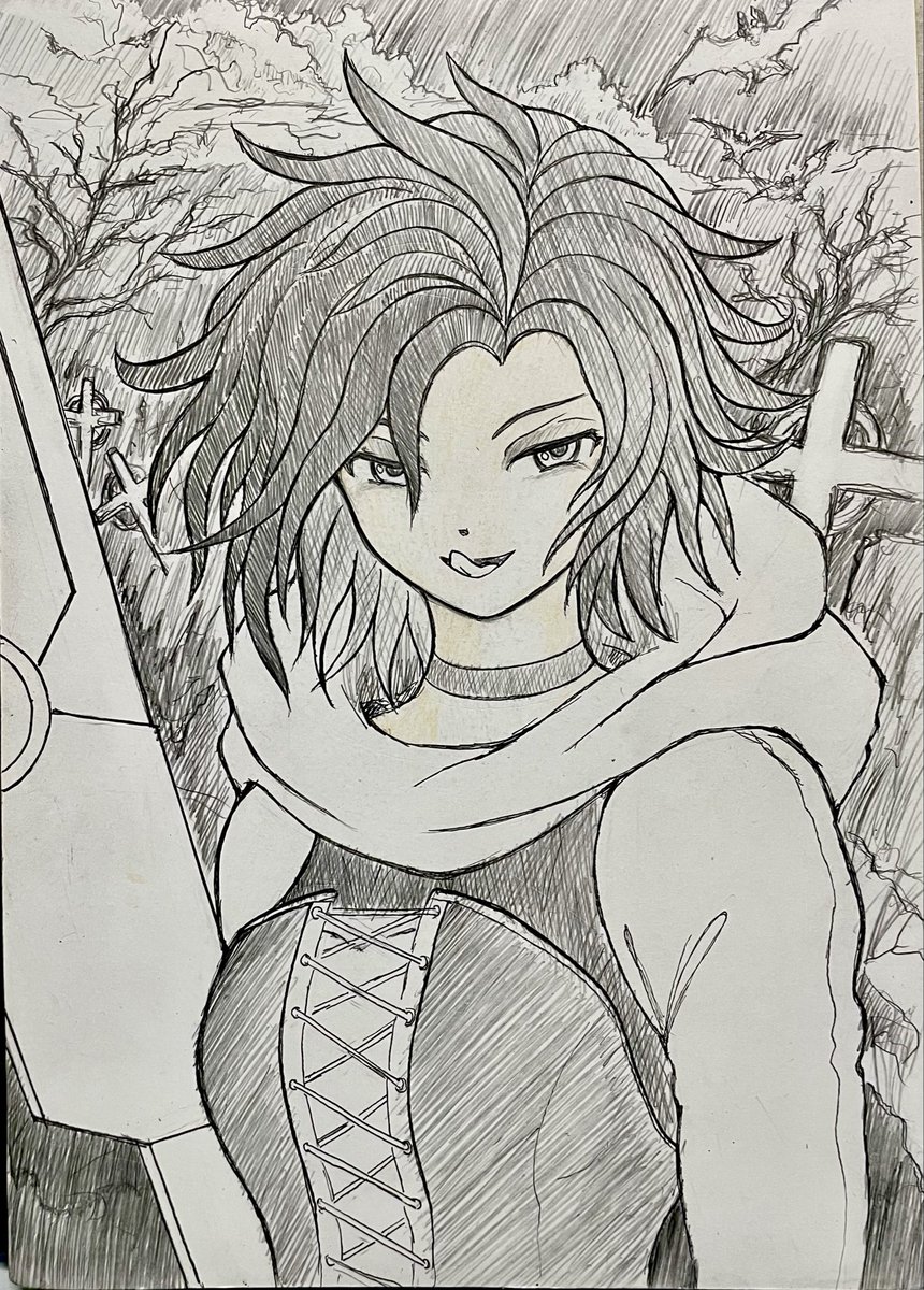 Q0vClE9db3MO80Q's tweet photo. #RWBY #RWBYfan #RWBYfanart
#Halloween #RWBY10 #過去絵
#イラスト #絵 #描きたし
そろそろハロウィンの日が来ますし。
ルビーにちょっとそれっぽくさせて見ました。過去絵でお茶を濁すオレ。 https://t.co/y1gPkl44OE