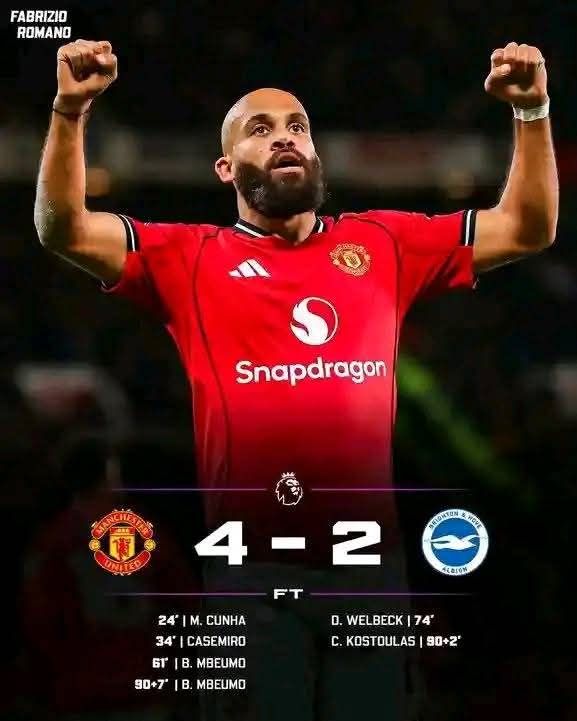 Sisi kama Manchester United ata hatuongei leo. Haya ni mambo tumezoea. We are the biggest, largest and most spectacular team in the entire World.

We win when we want and let other smaller teams win only when WE want.

Ni vizuri tuheshimu Manchester United tafadhali.  Hope