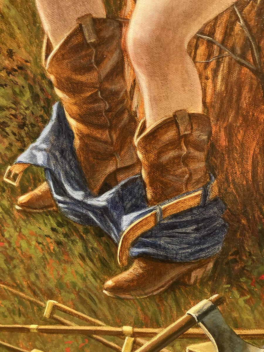 Kent Monkman et sa collection de chaussures (détails expo <a href="/mbamtl/">MBAM</a> ) #FashionWeek