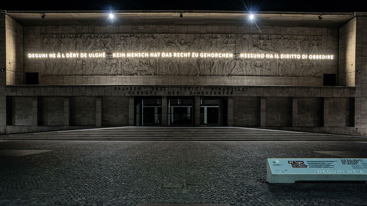 Giovanni Bernardini giob1974.bsky.social (@giob1974) on Twitter photo <a href="/JohnCleese/">John Cleese</a> Bolzano, Italy.
"No one has the right to obey"
basrelief-bolzano.com/en/content/are… <a href="/JohnCleese/">John Cleese</a> Bolzano, Italy.
"No one has the right to obey"
basrelief-bolzano.com/en/content/are…