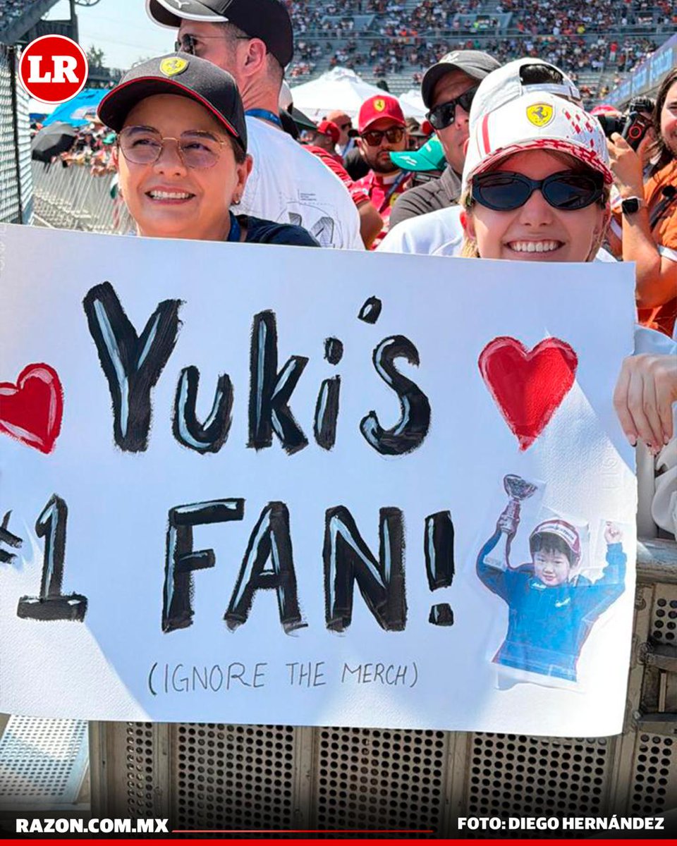 #FOTO | La afición de la Fórmula 1 no deja de alentar a su piloto favorito y siempre luce muy entusiasmada por poder verlo 
📹:  <a href="/diegoahdzo/">Diego Toño</a>  / <a href="/LaRazon_mx/">La Razón de México</a>