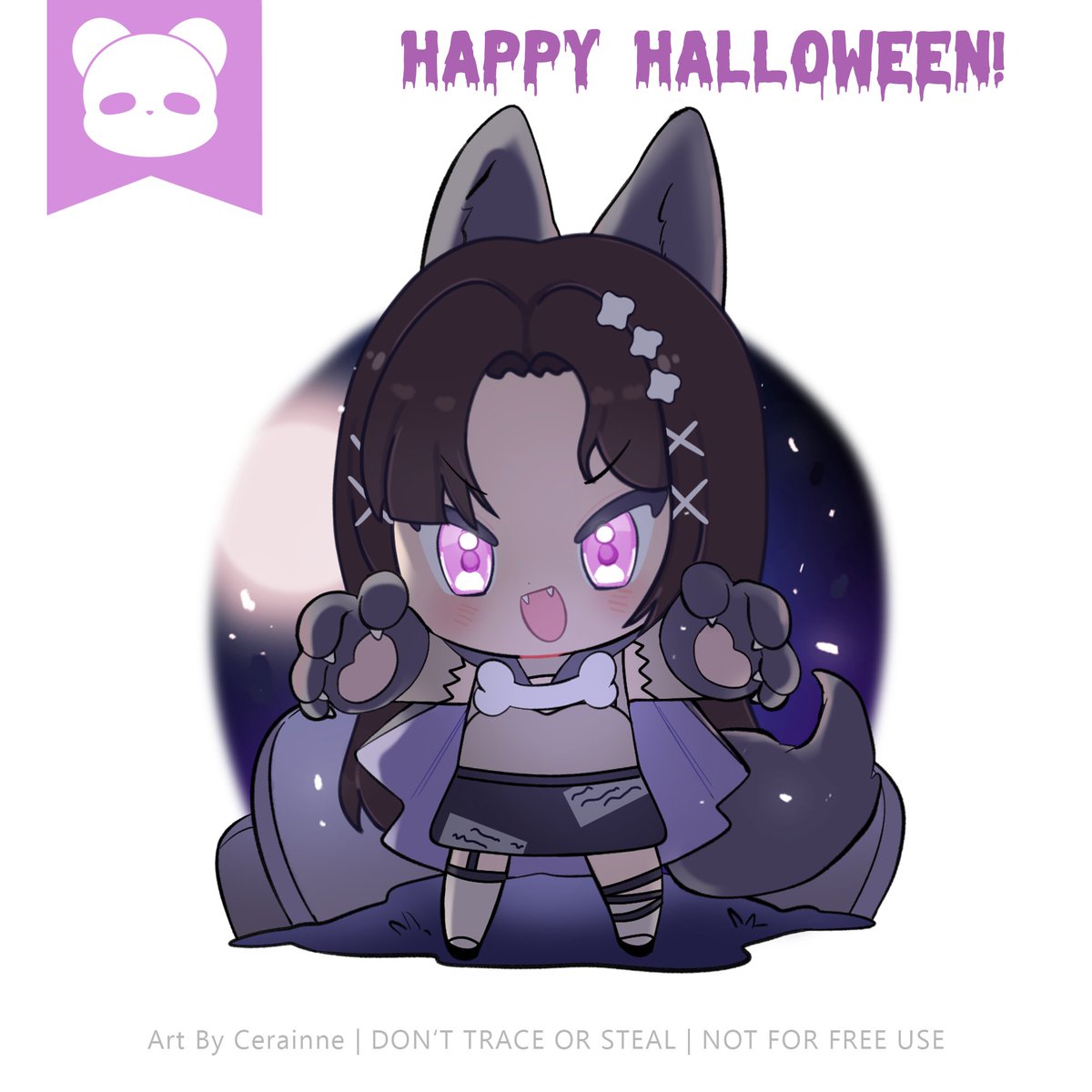 cerainne's tweet photo. Spookie Halloween for @HottokohiSama  (´｡• ᵕ •｡`) ♡       

Base by @/creamyferin     
YCH availible in: https://t.co/NxL7eOys8p         

♡ + ↻ appreciate     
#Halloween #commsopen #VGenOpen #VGenComm #VGen #smallartist #Vtuber #chibi #art #YCHYCH https://t.co/fesaZpV95n