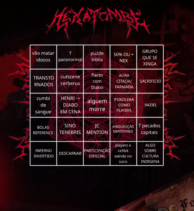 zbiribilli's tweet photo. BINGO DO RADINHO FEITO EM LIVE COM SUCESSO!

VOLTAMOS DEPOIS DO RPG

#HEXATOMBE https://t.co/0pQbA3nbZm