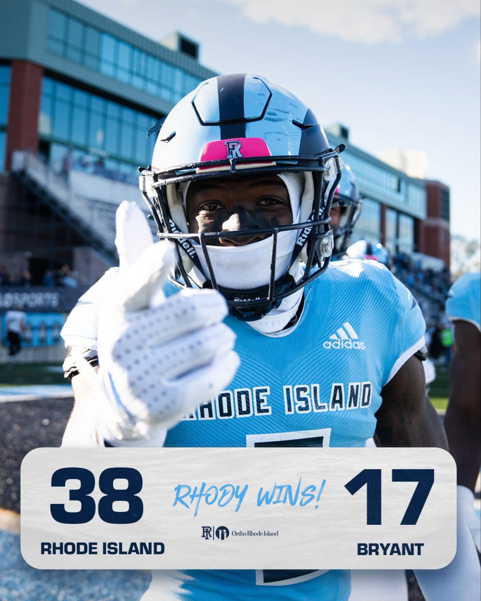 13 STRAIGHT WINS AT MEADE 🙌

<a href="/RhodyFootball/">Rhody Football</a> #GoRhody