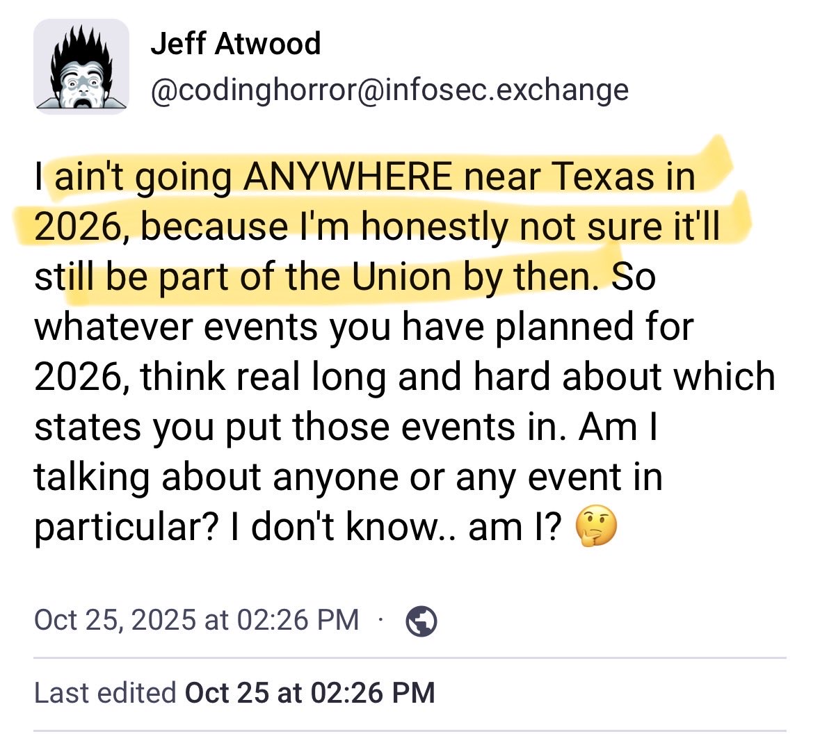 The Lunduke Journal tweet media