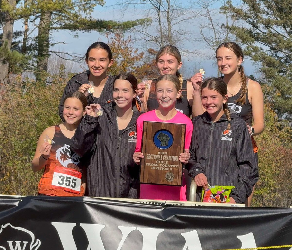 SECTIONAL CHAMPS!!! my team and i etched our name into school record books by being the first EVER sectional champions!!! so unbelievably proud of our team! state 🔜