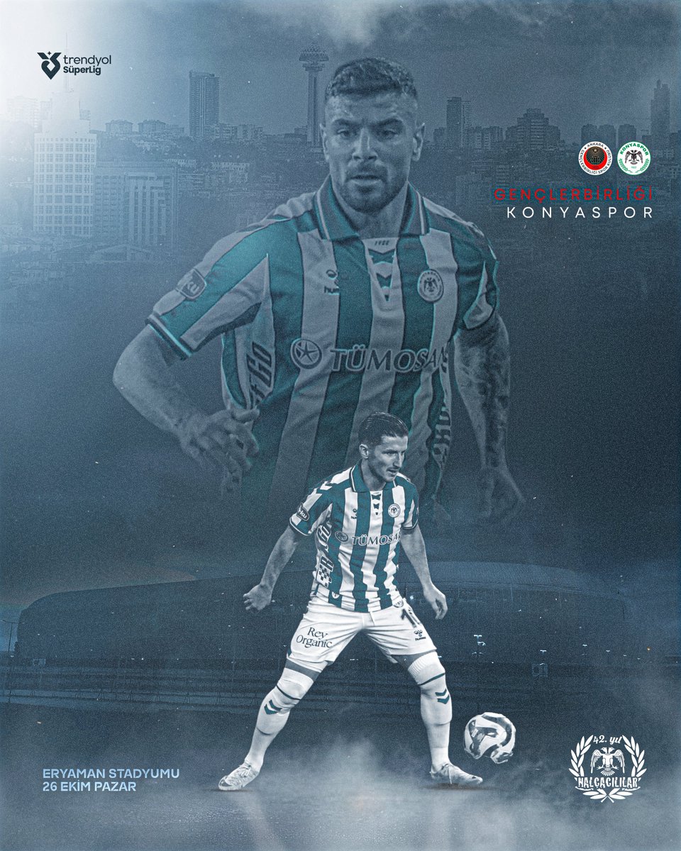 MAÇ GÜNÜ

🏆 Trendyol Süper Lig 10. Hafta
🆚 Gençlerbirliği 
🗓 26 Ekim Pazar
⏰ 17.00
🏟 Eryaman Stadyumu
#️⃣ #AnadolununHükümdarı