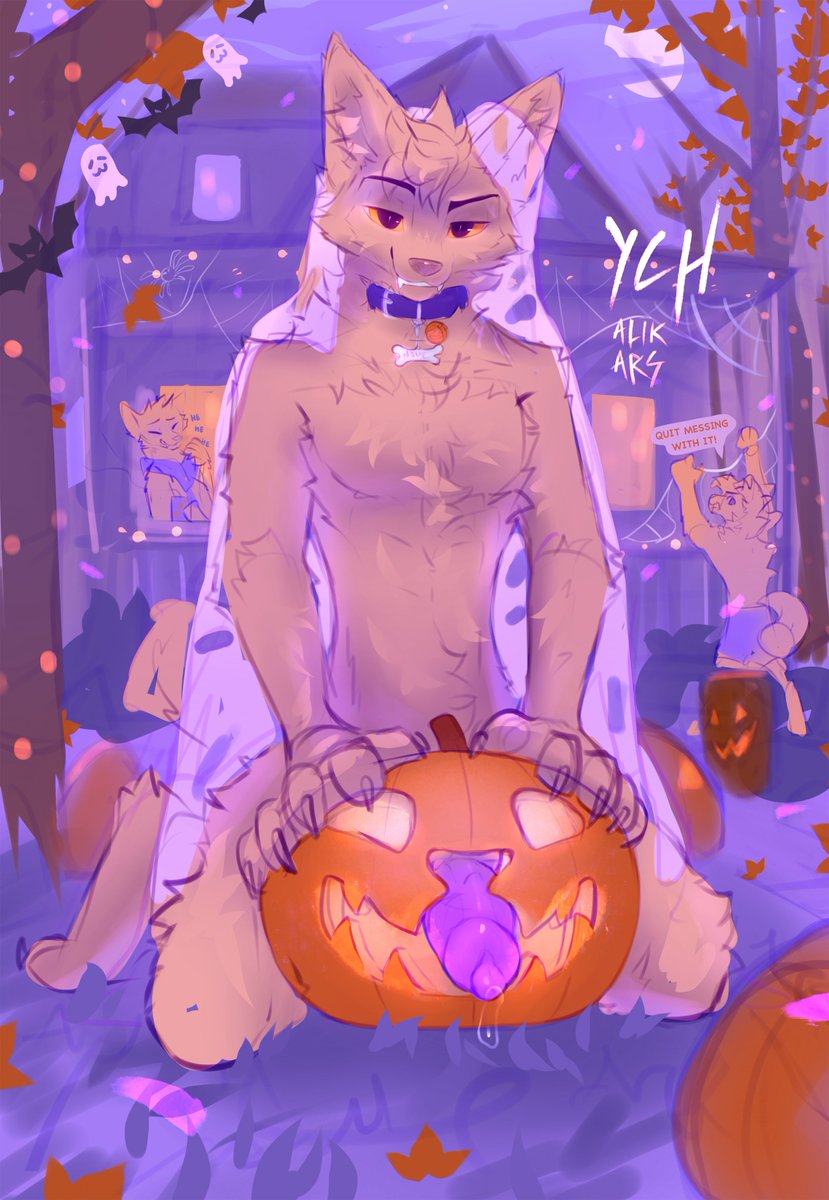 YCH auction "Trickster’s Charm" is open 🎃🦴
More info: furaffinity.net/view/62760001/