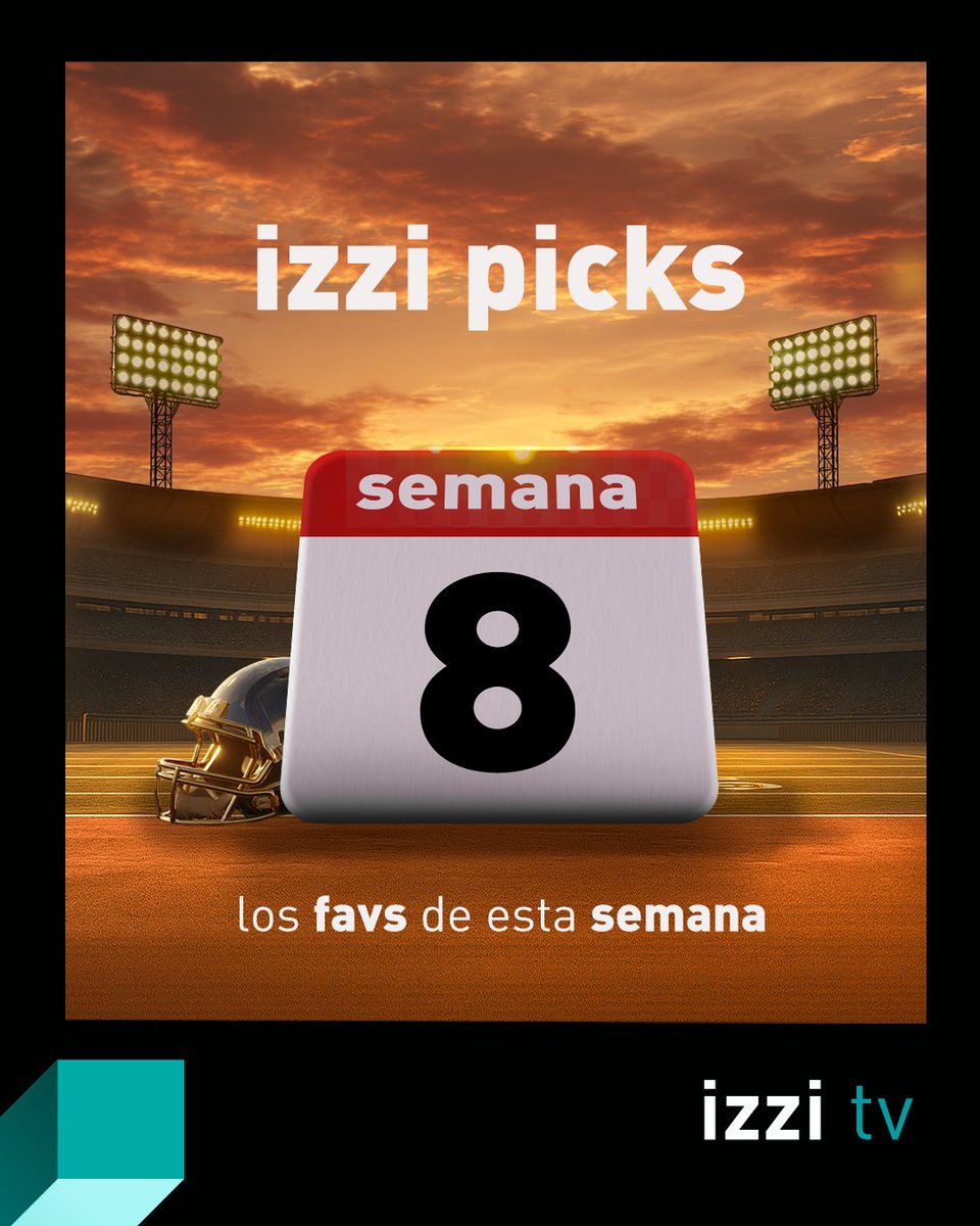 izzi_mx's tweet photo. Acción asegurada en la semana 8 de la #NFL y los #izzipicks lo dejan claro. 💥🏈​
¿Coinciden con tus favoritos?​

#LaNFLsevivemejorenizzi #NFL https://t.co/9BvhDAonRZ