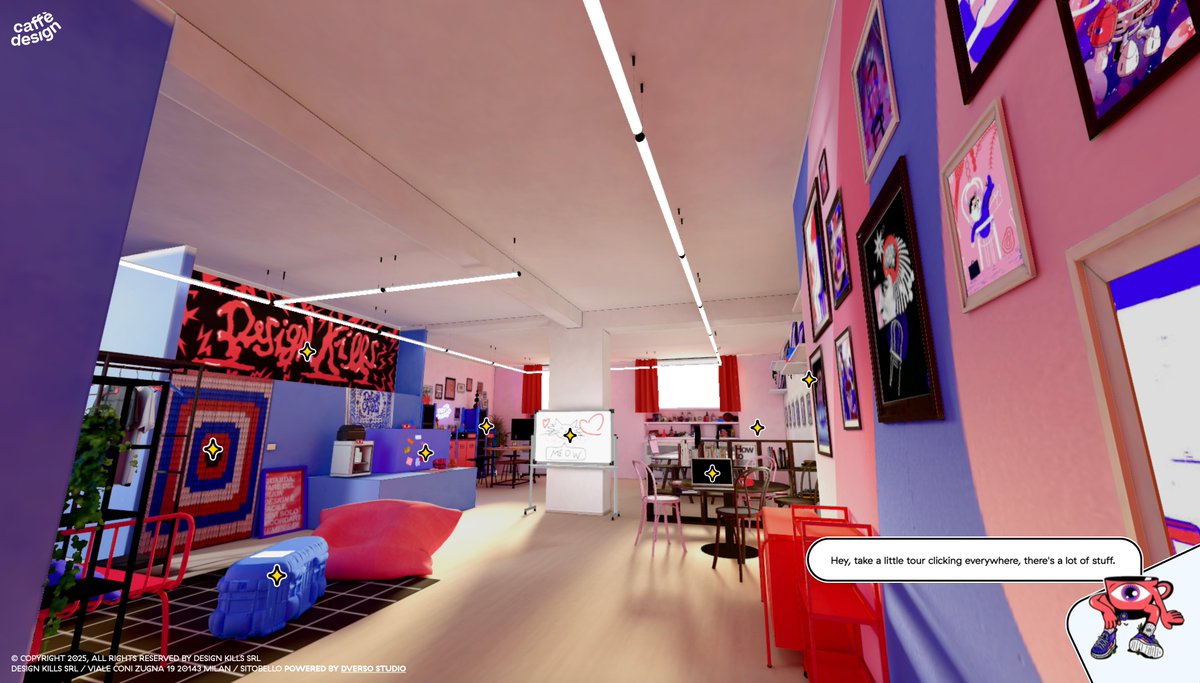 nehs117's tweet image. #3D #Room #Interactive #Immersive caffe.design #Design
