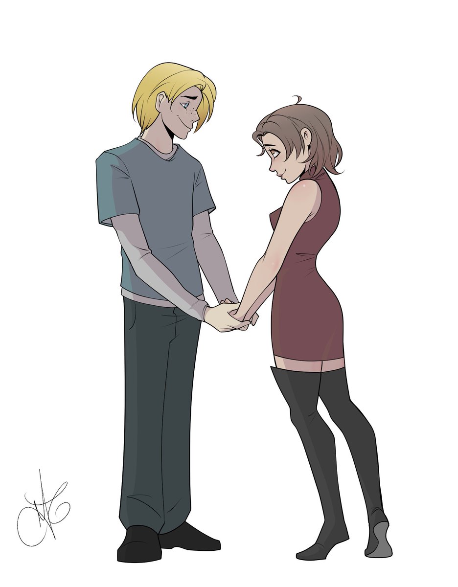 Melissa and Ron were made for each other. 💘
#occharacter