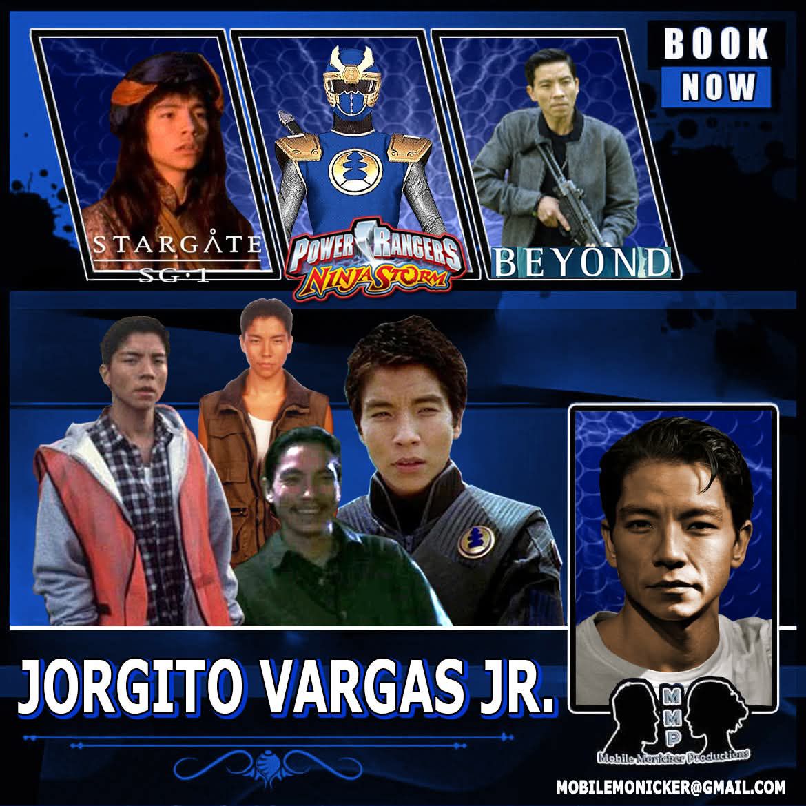 Jorge Vargas Jr. Is now available for bookings! Tag some events!
Email: MobileMonicker@gmail.com 
#BillyTheKid #Snowpiecer #KungFu #Debris #TheTerror #Ice #Beyond #Arrow #FallingSkies #chupacabraVStheAlamo #motive #psych #Alcatraz #Supernatural #sanctuary #intelligence and more!