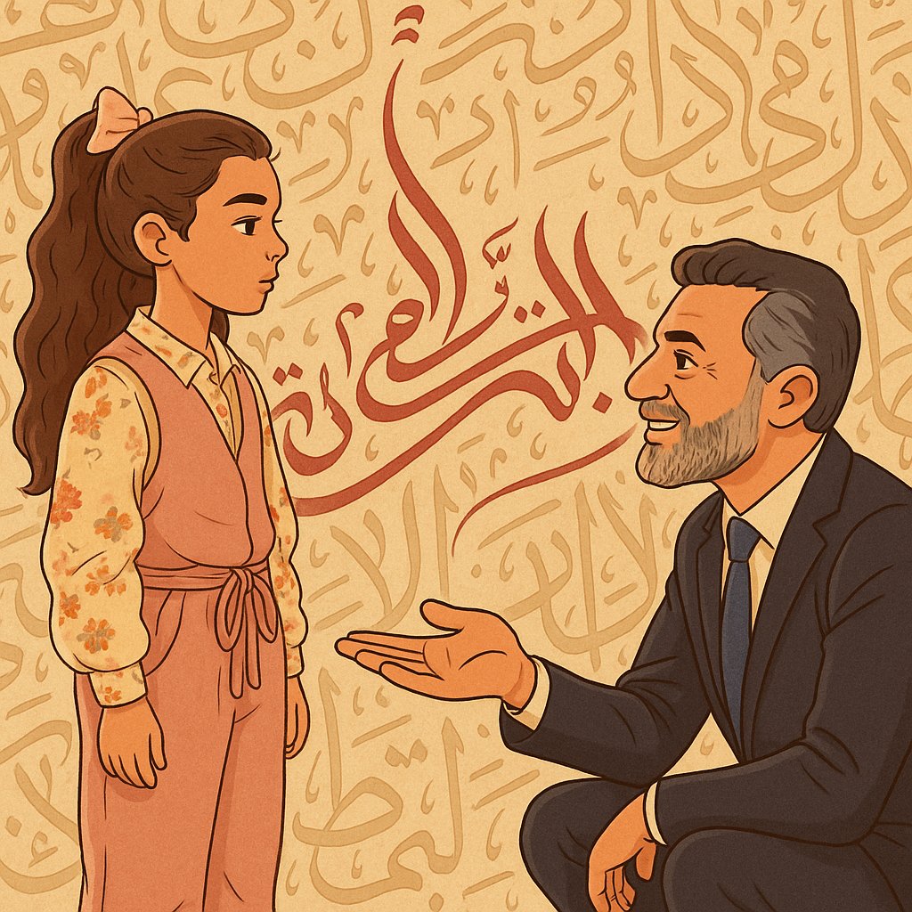 وزيرٌ انحنى جثا.. فَعَلا وارتقى..

بعد أربعة عشر عامًا من ثورةٍ لم أفقد خلالها إيماني بثوابتها ولا بالنصر القادم،
لم أتوقف عن الدفاع عنها، ولو حُوصِر الثوار في مترٍ محرَّرٍ واحد.

اليوم يبرد قلبي شيئًا فشيئًا..
وزيرٌ من دولتي ينحني لطفلتي، يسمع، يتأمل، يبتسم ويتلطّف،
يُجبر الخاطر