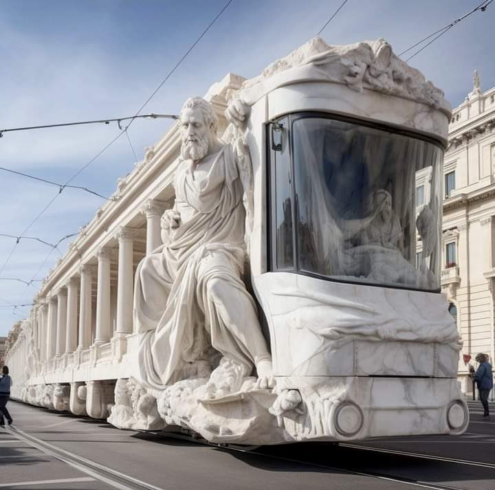 Градски превоз у Скопљу.