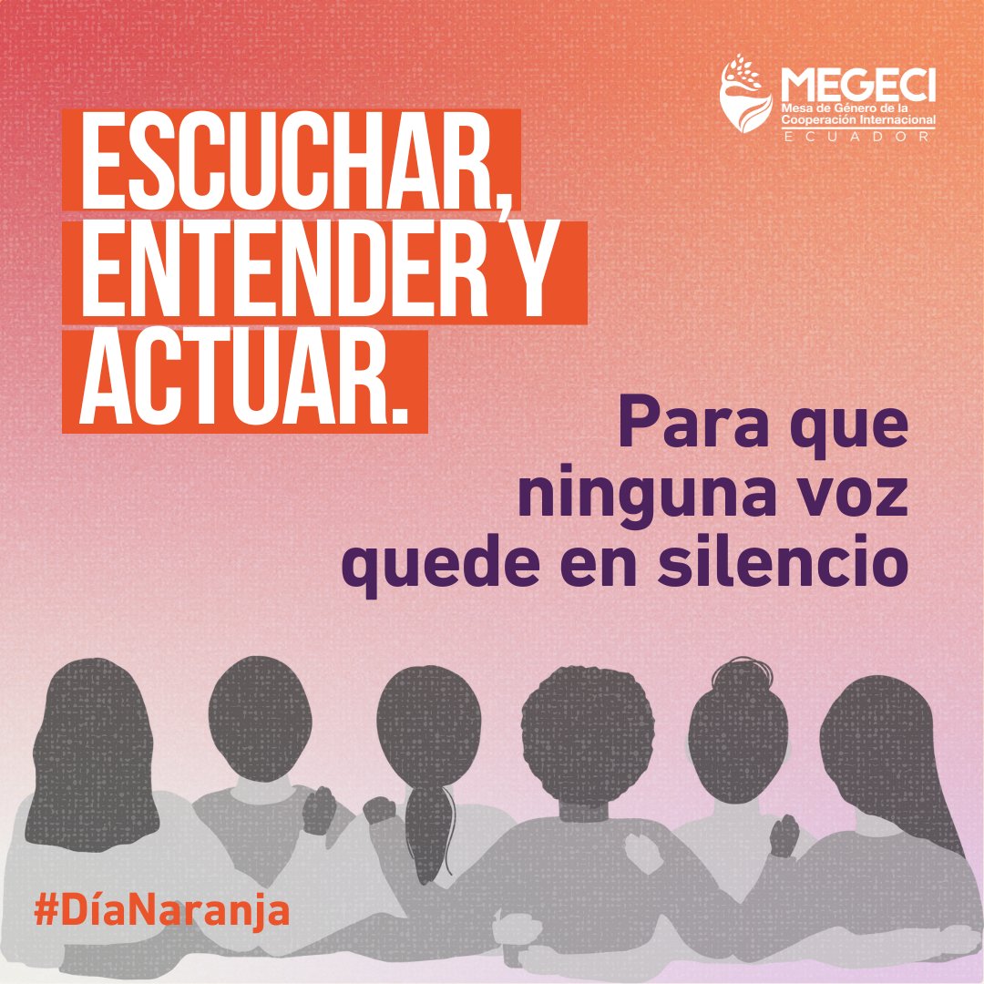 MEGECIEcuador's tweet image. Escuchar, entender y actuar.

Porque cada historia merece ser creída y acompañada. 💬

Este #DíaNaranja recordamos que romper el silencio es un acto de valentía y empatía.
#PorYParaTodas #MEGECIEc 🇪🇨