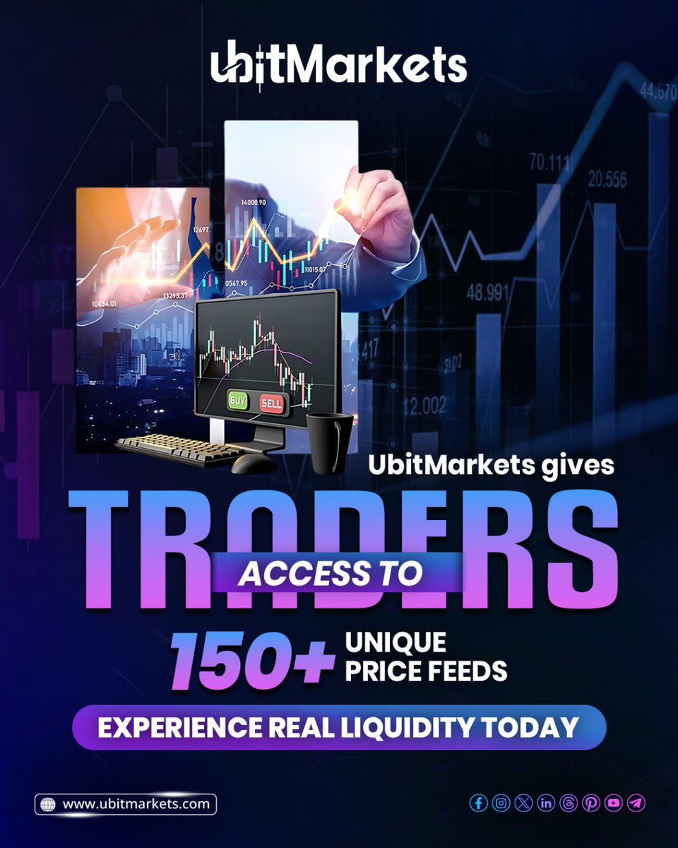 Ubitmarkets's tweet image. Who’s trading today? 👀 Drop a 🔥 if you’re with Ubitmarket and chasing profits

#Ubitmarkets #MetaTrader5 #TradingForAll #InvestSmart #TradingPlatform #Forex #Crypto #FinancialFreedom #TradeWithConfidence