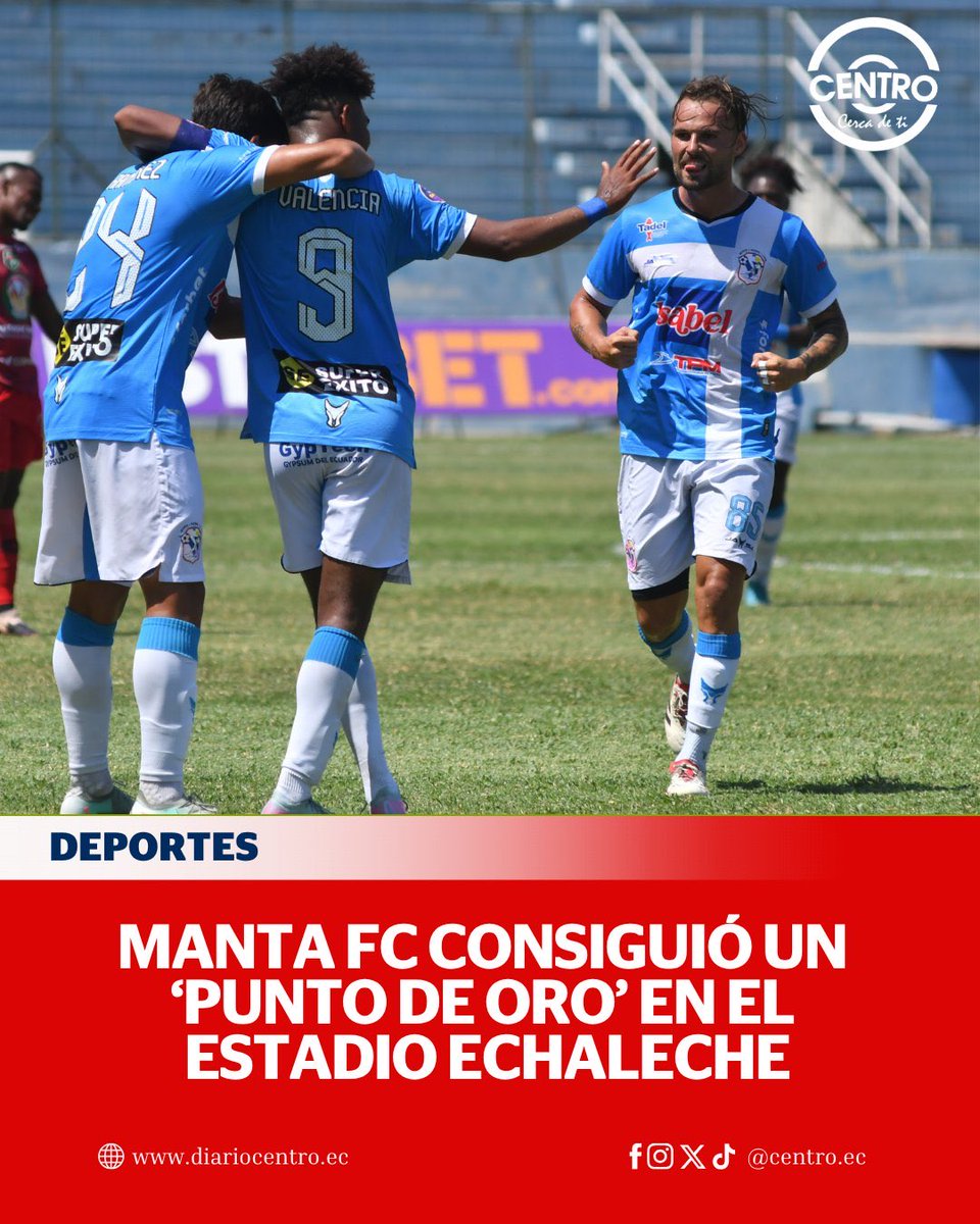 Vamos <a href="/MantaFutbolClub/">Manta Futbol Club</a> Carajo! Esto es hasta el final 💪🏽