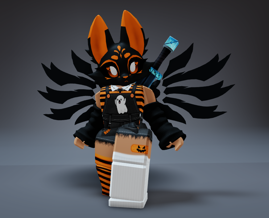 Maarriposa_Og's tweet image. I decided to be a spooky Kitsune, thank you @PotatoPawsUGC I love it 🐈⬛
#Roblox #Robloxavatar #UGC #Halloween2025