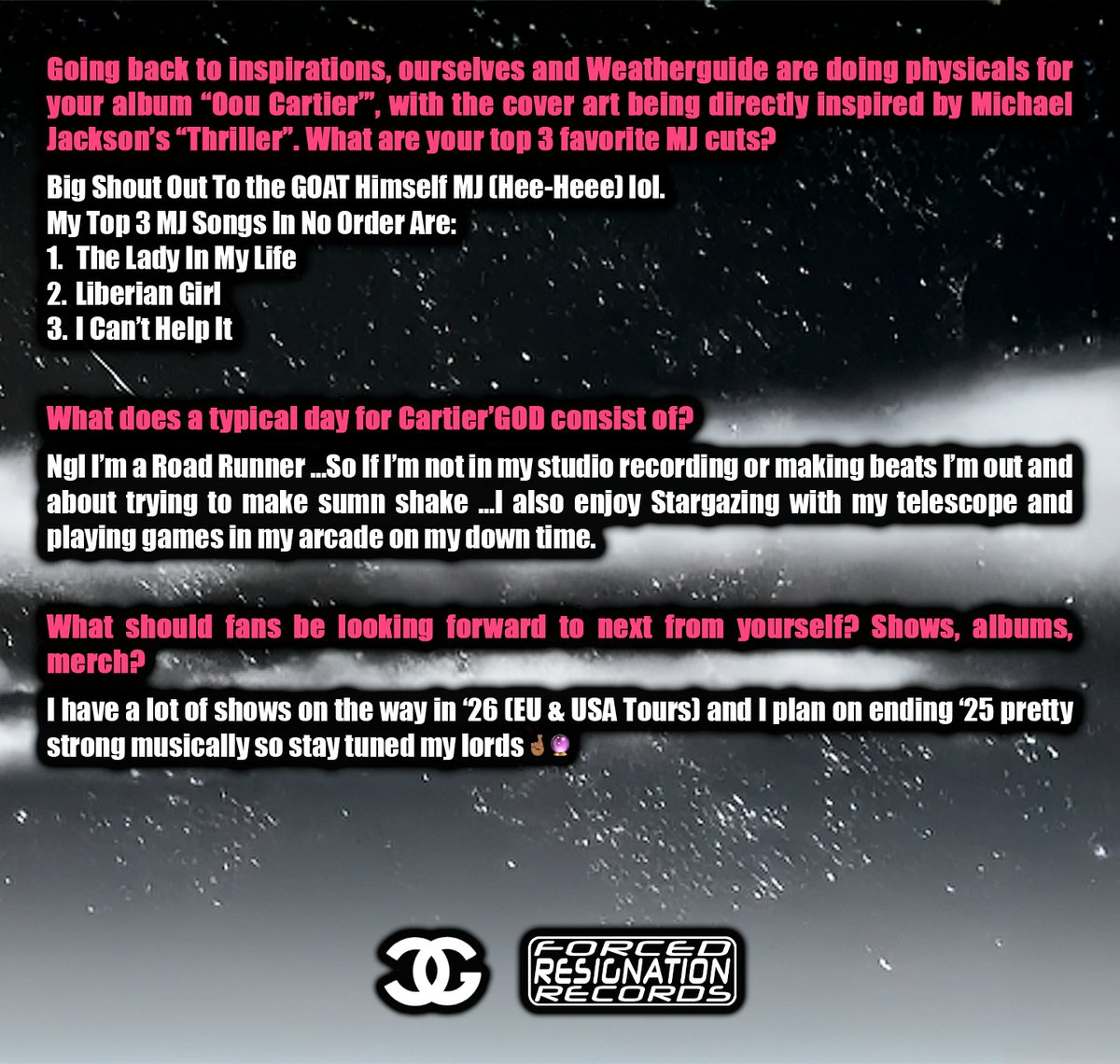 Forced Resignation Records tweet media