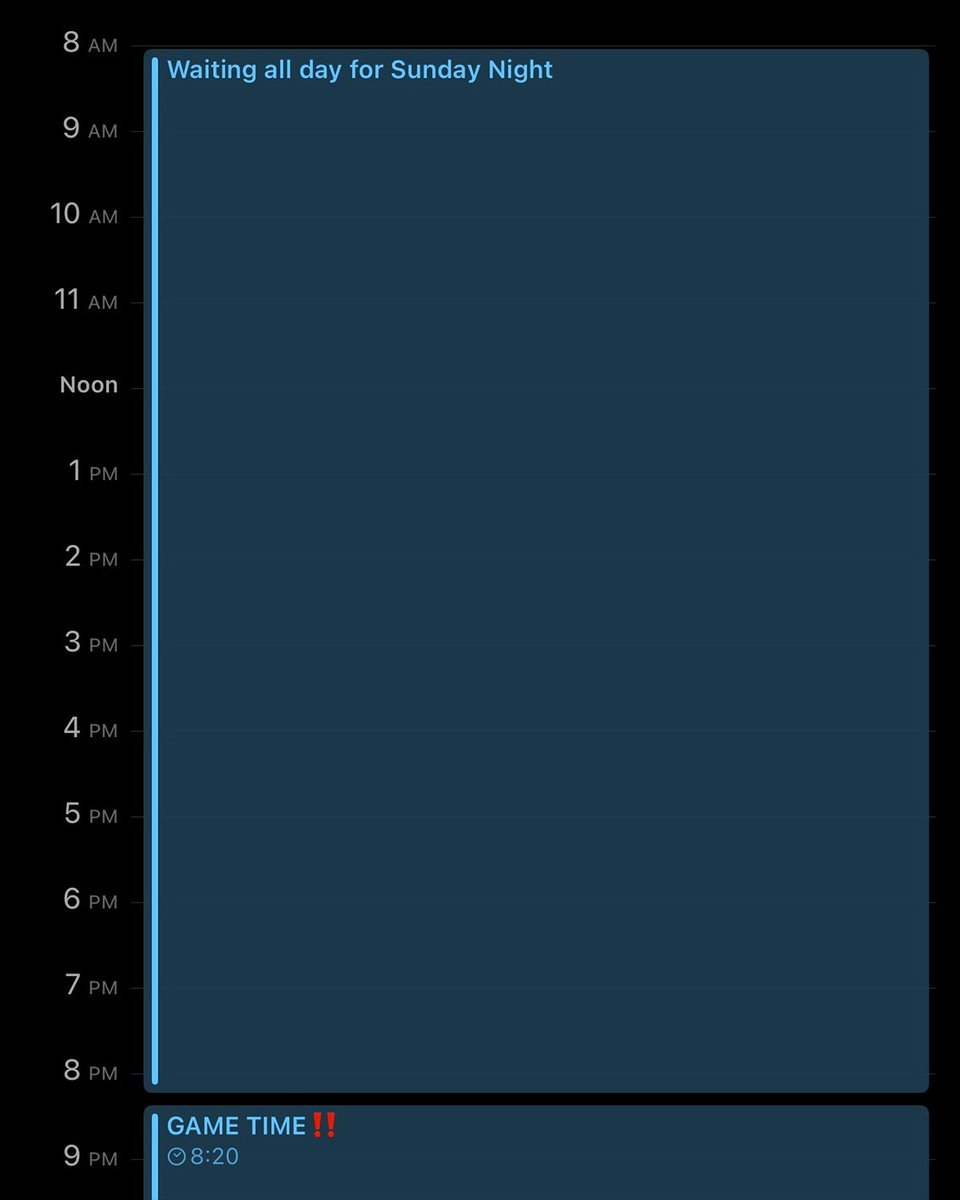 Got a busy schedule today