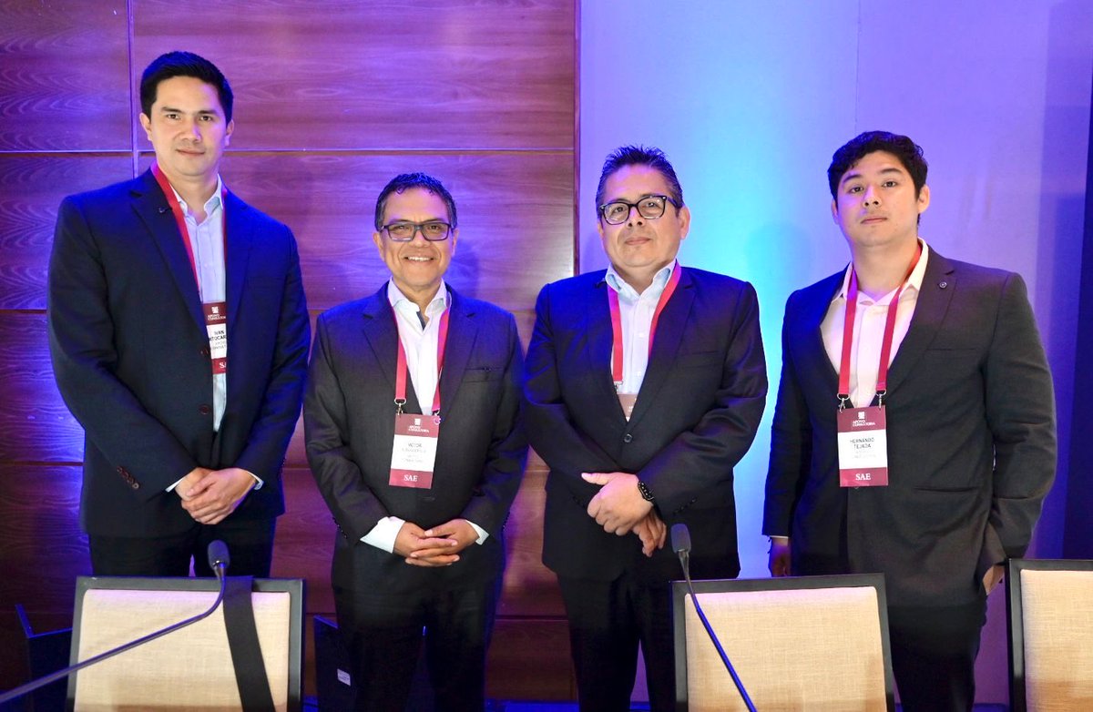 📊 El director ejecutivo de #PROINVERSIÓN, <a href="/LuisDelCarpio_C/">Luis Del Carpio</a>, participó en el Foro SAE 2025 de APOYO Consultoría, donde se analizó el impacto económico de las recientes Asociaciones Público-Privadas en el empleo, la productividad y el desarrollo social del país. 🇵🇪

💬 Destacó la