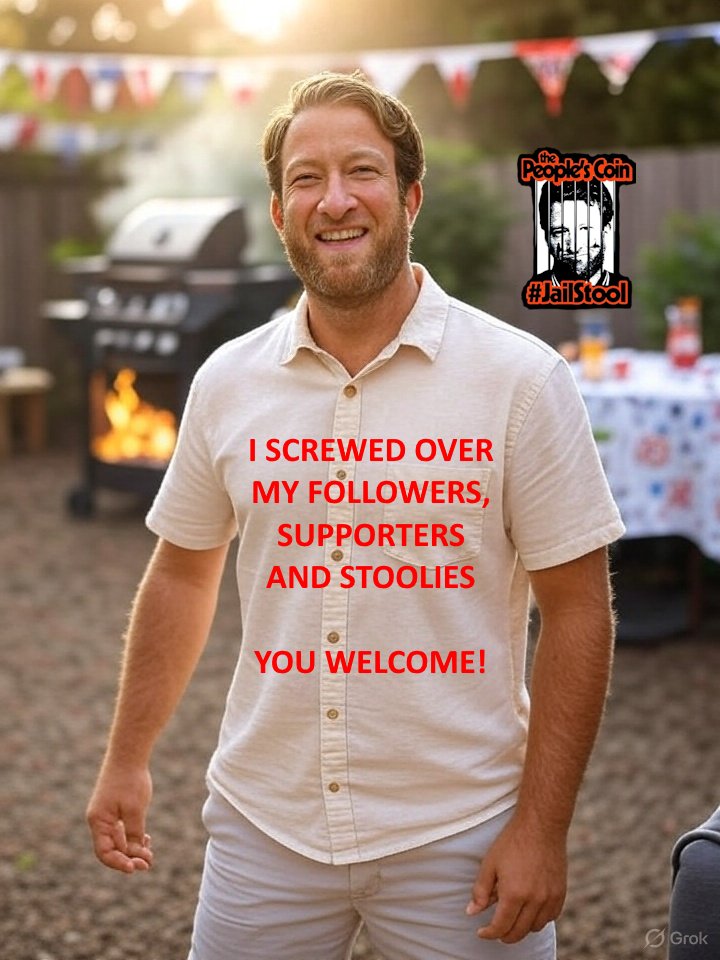 JailStoolGrind's tweet image. For screwing over his followers, fans and stoolies, jail the stool!

And send $JAILSTOOL meme coin to the moon!

It&apos;s time to unite and send a message.

#askdave