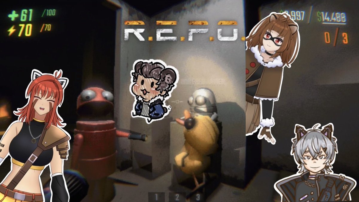 POM POKO DEEZ BRUNDEEZ AND NYAS.  

collab'ing with ice bear and Not A Cat today for MODDED REPO.  

<a href="/itsBrunden/">Brunden 🐻❄️</a> + <a href="/ShadowStancee/">ShadowStancee | ENVtuber 🇬🇧</a> 

p sure tani and i didn't actually look at the mods before installing so pom yolo swag 😎 

NAO: twitch.tv/ressatanu