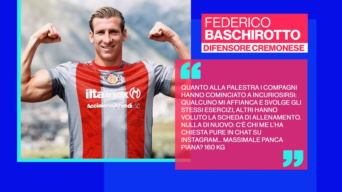 RaiSport's tweet photo. Federico #Baschirotto a #SportWeek @Gazzetta_it https://t.co/3DW6AFtB68