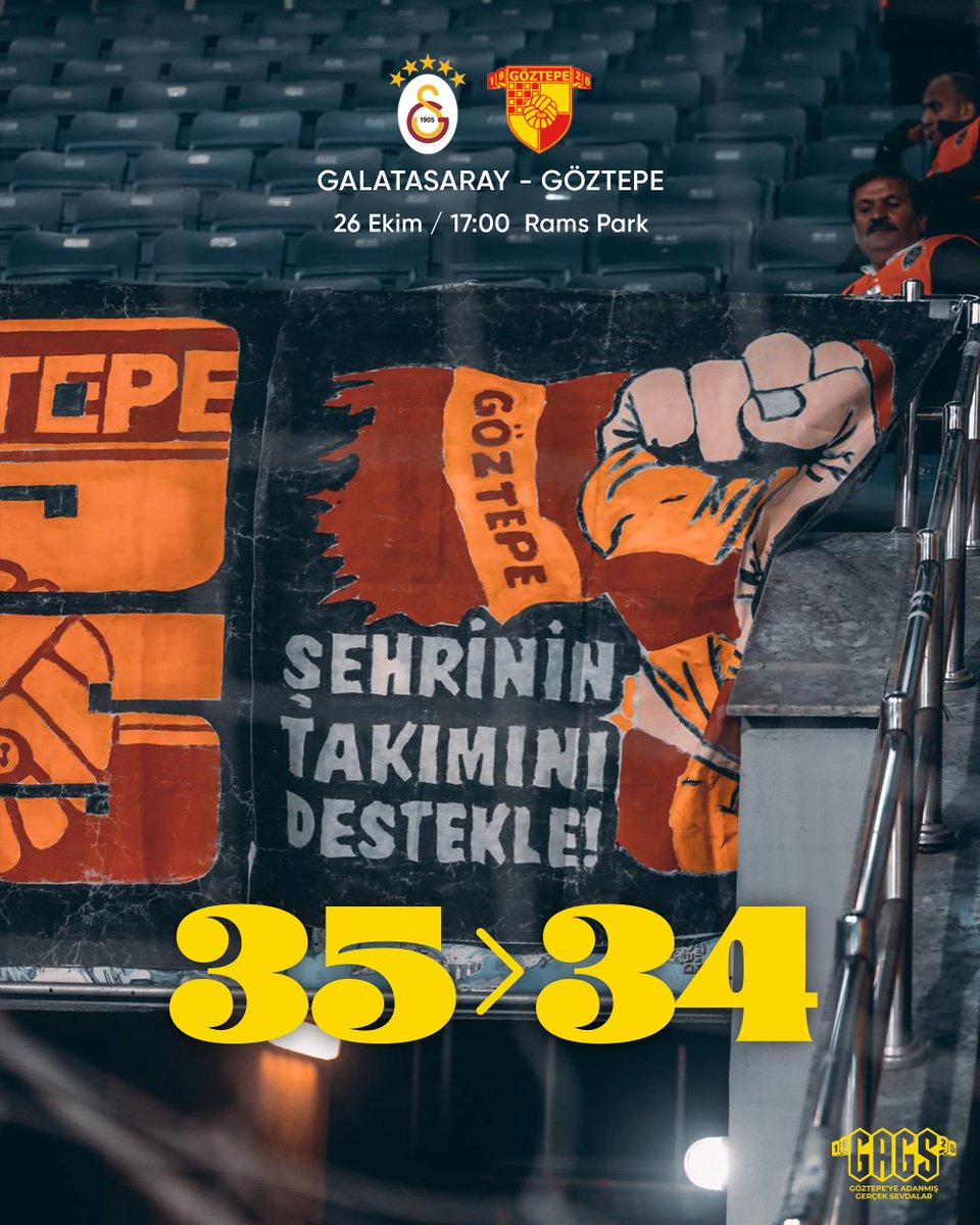 Göztepe’miz istanbul deplasmanında💛❤️