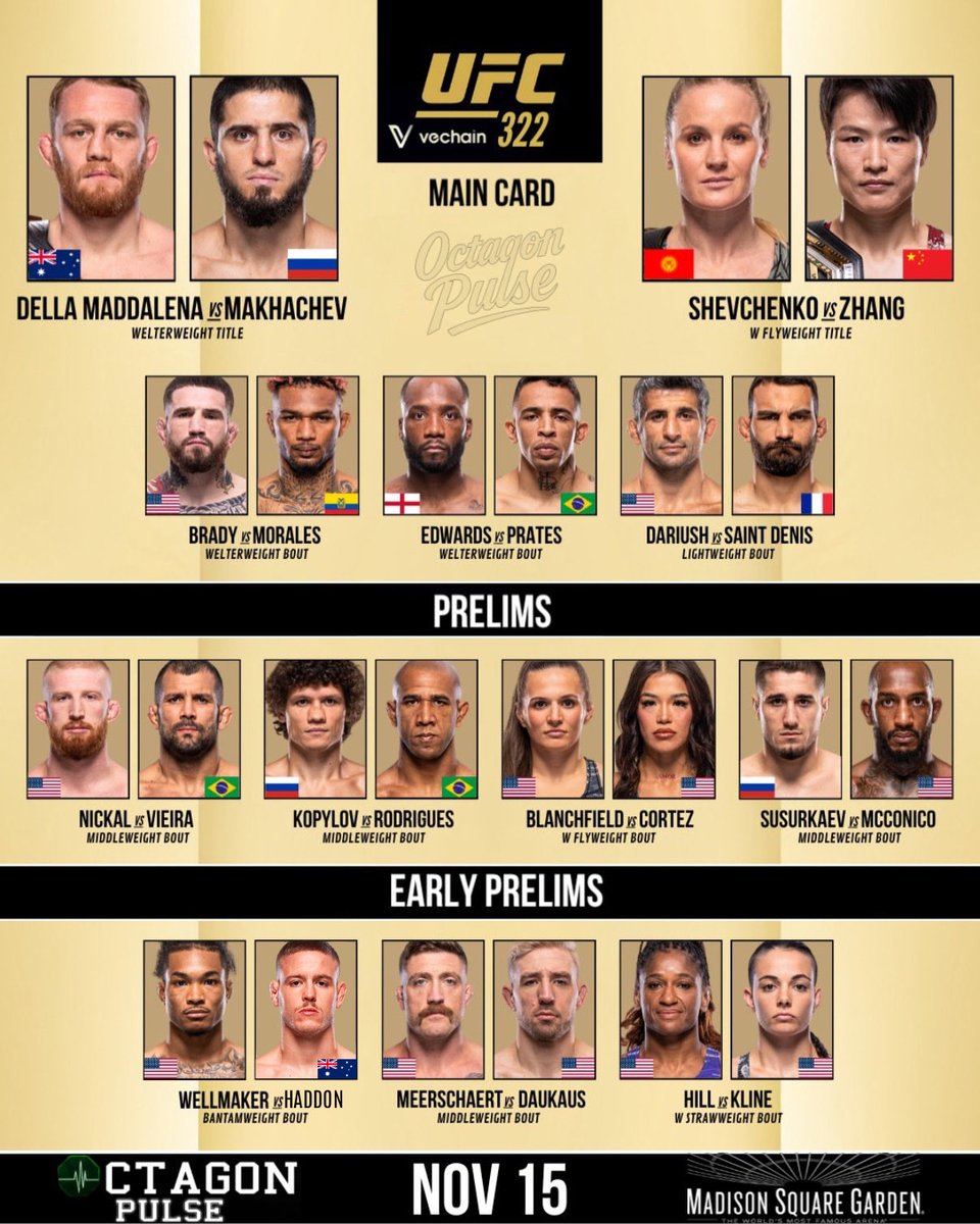 Niklon (@niklonmma) on Twitter photo UP NEXT‼️🚨 
a VERY stacked #UFC322 🔥 UP NEXT‼️🚨 
a VERY stacked #UFC322 🔥