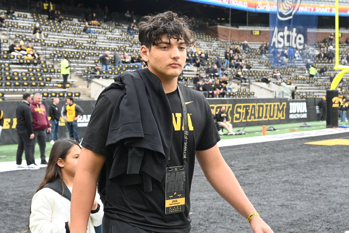 Class of 2028 OL Jace Montgomery at Kinnick Stadium on3.com/boards/threads…